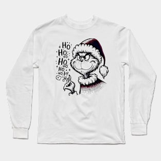 Festive Cartoon Delights: Elevate Your Holidays with Cheerful Animation and Whimsical Characters! Long Sleeve T-Shirt